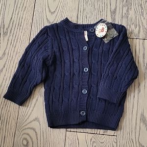 ✨️5/$25 ✨️Navy Knit Sweater Giggle Baby